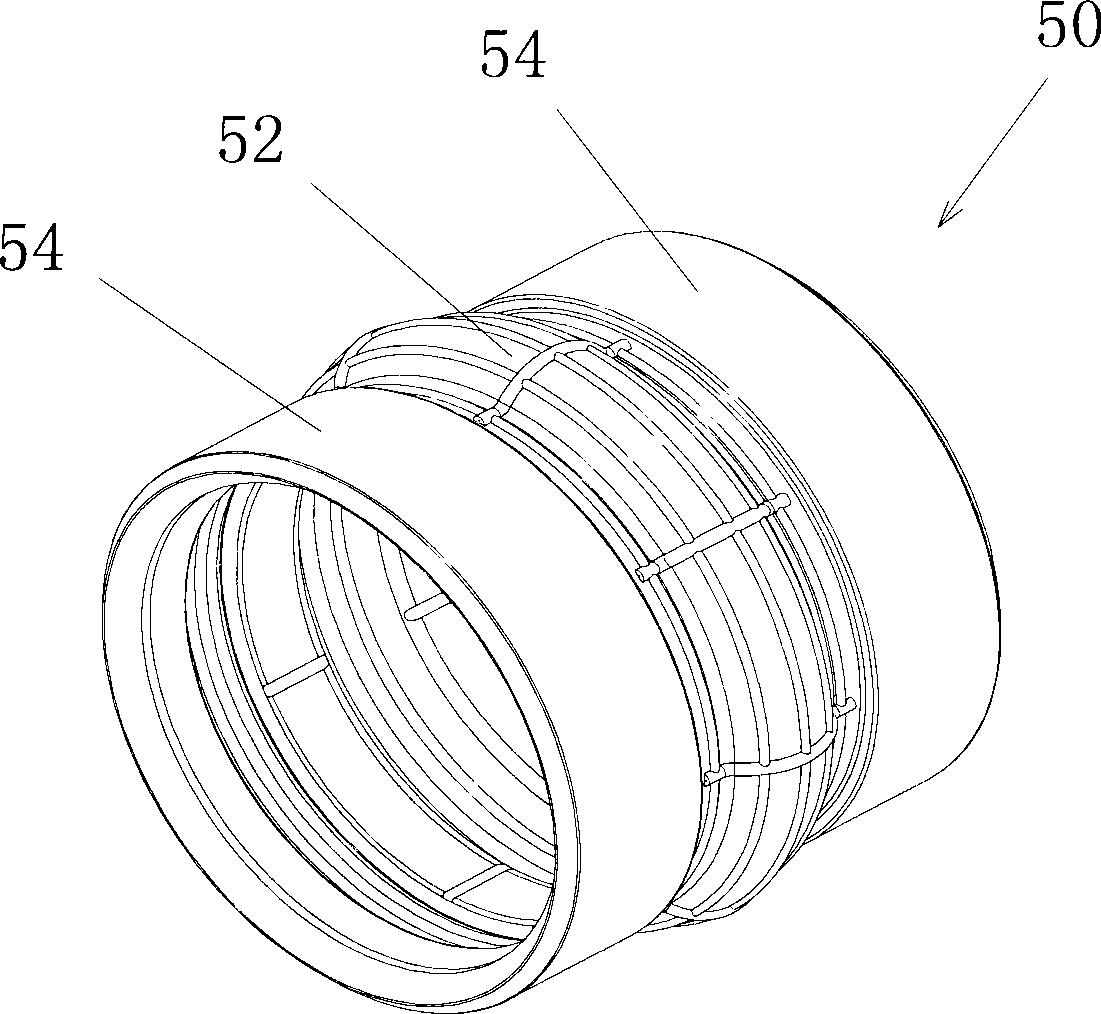 Damping and sealing tube joint