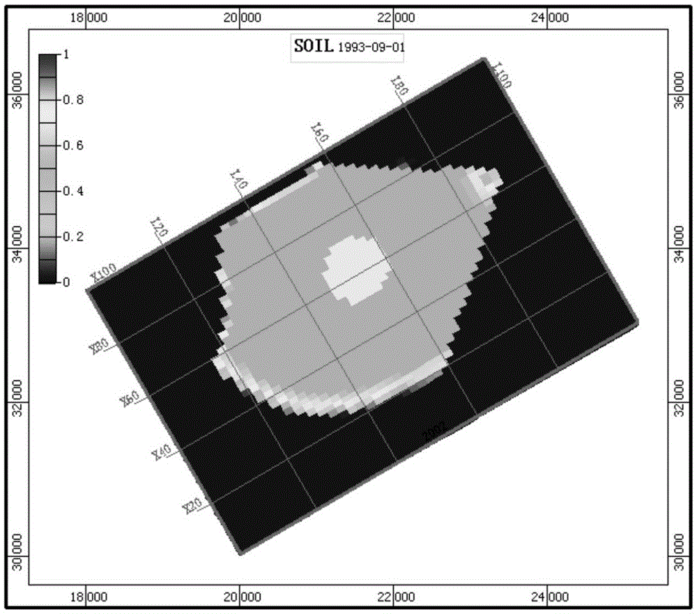 Reservoir fluid distribution quantitative interpretation method based on rock physical model theory