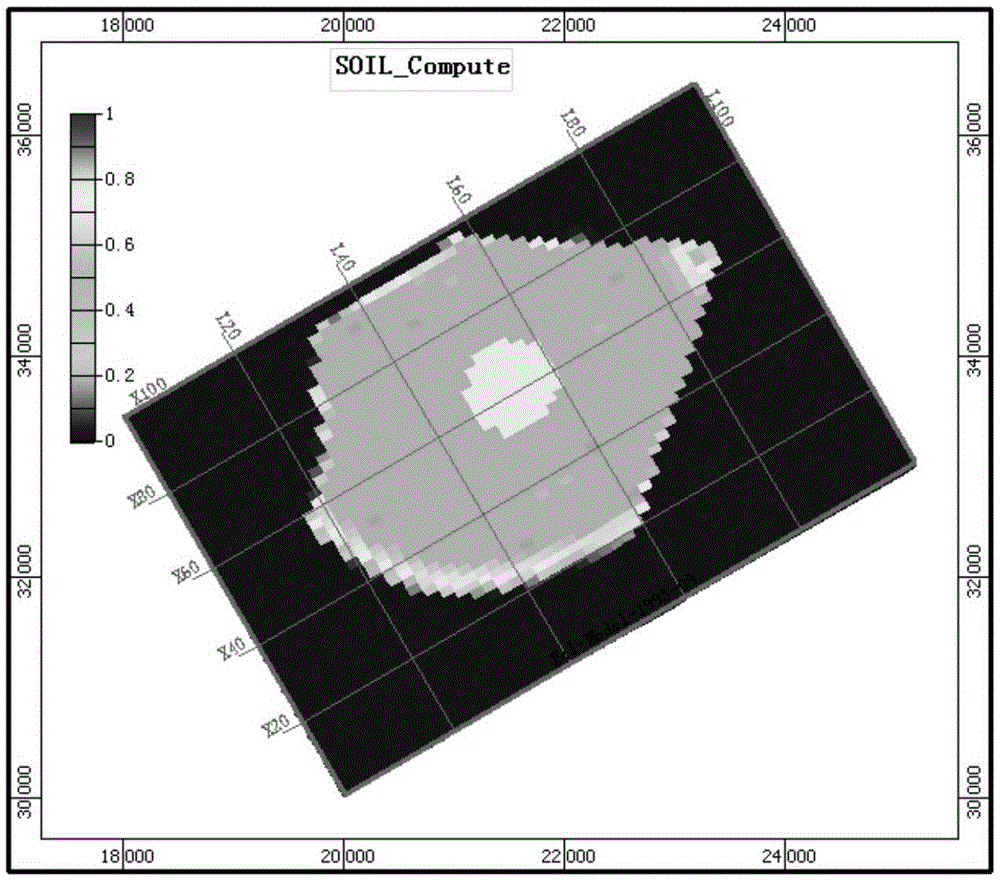 Reservoir fluid distribution quantitative interpretation method based on rock physical model theory