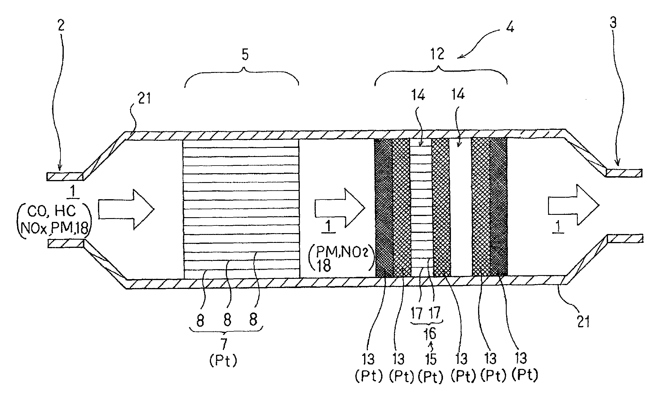 Diesel particulate control