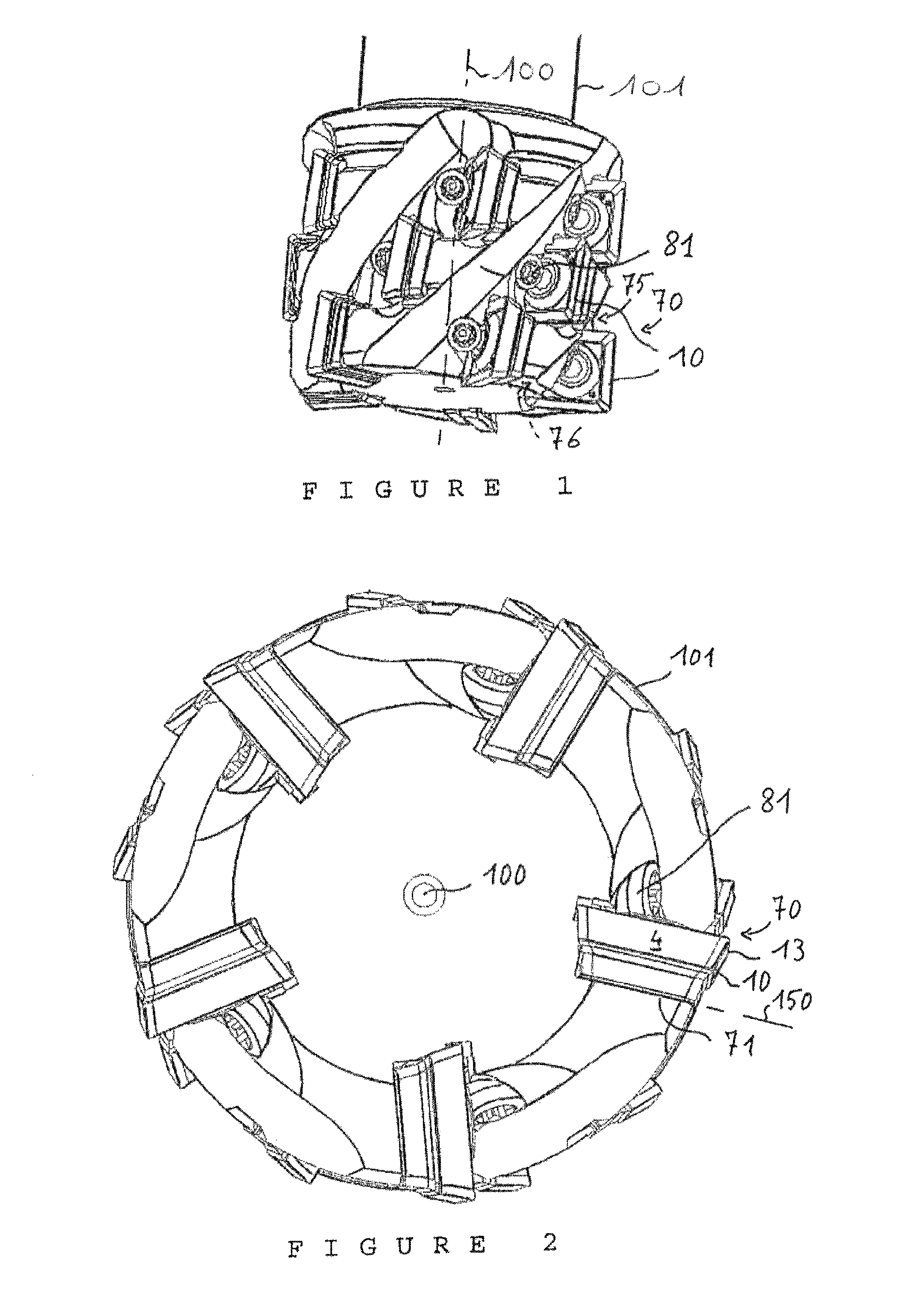 Cutting insert having a chip deflector