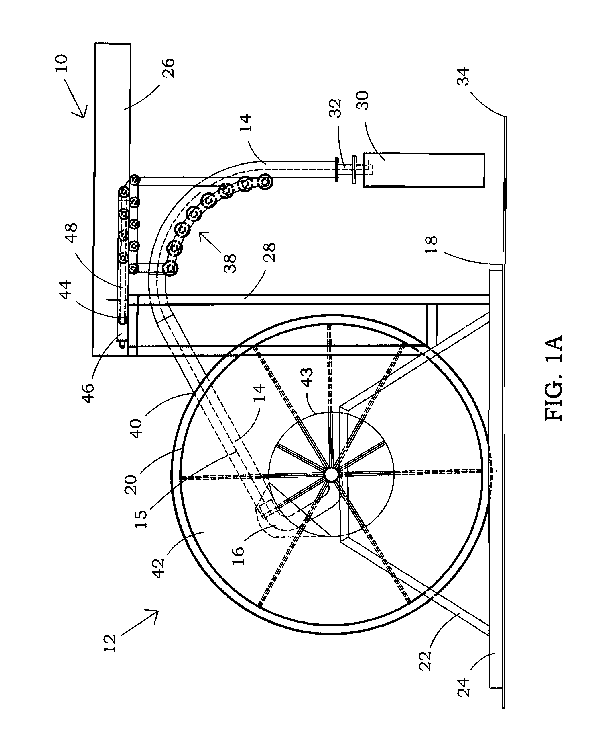 Deployment mechanism and method for overboard pump