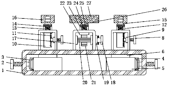 Mounting auxiliary device for artificial wrist joint used for plastic surgery