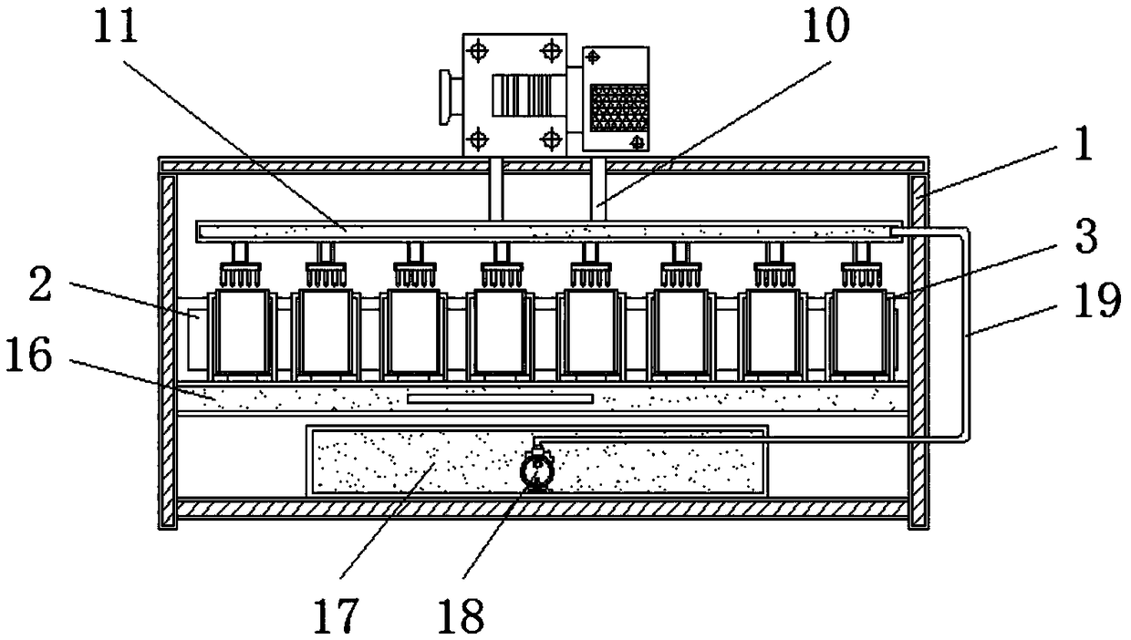 Culture device for fast propagation of blueberries