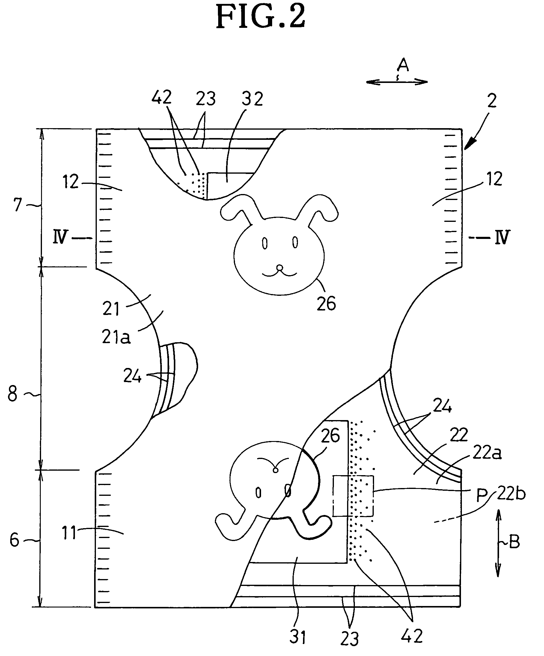 Disposable pull-on wearing article