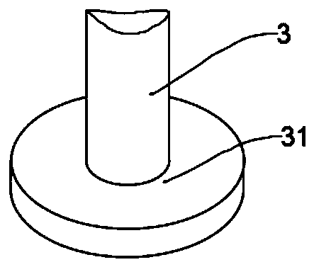 A Chinese herbal medicine crushing device with a special-shaped crushing cylinder