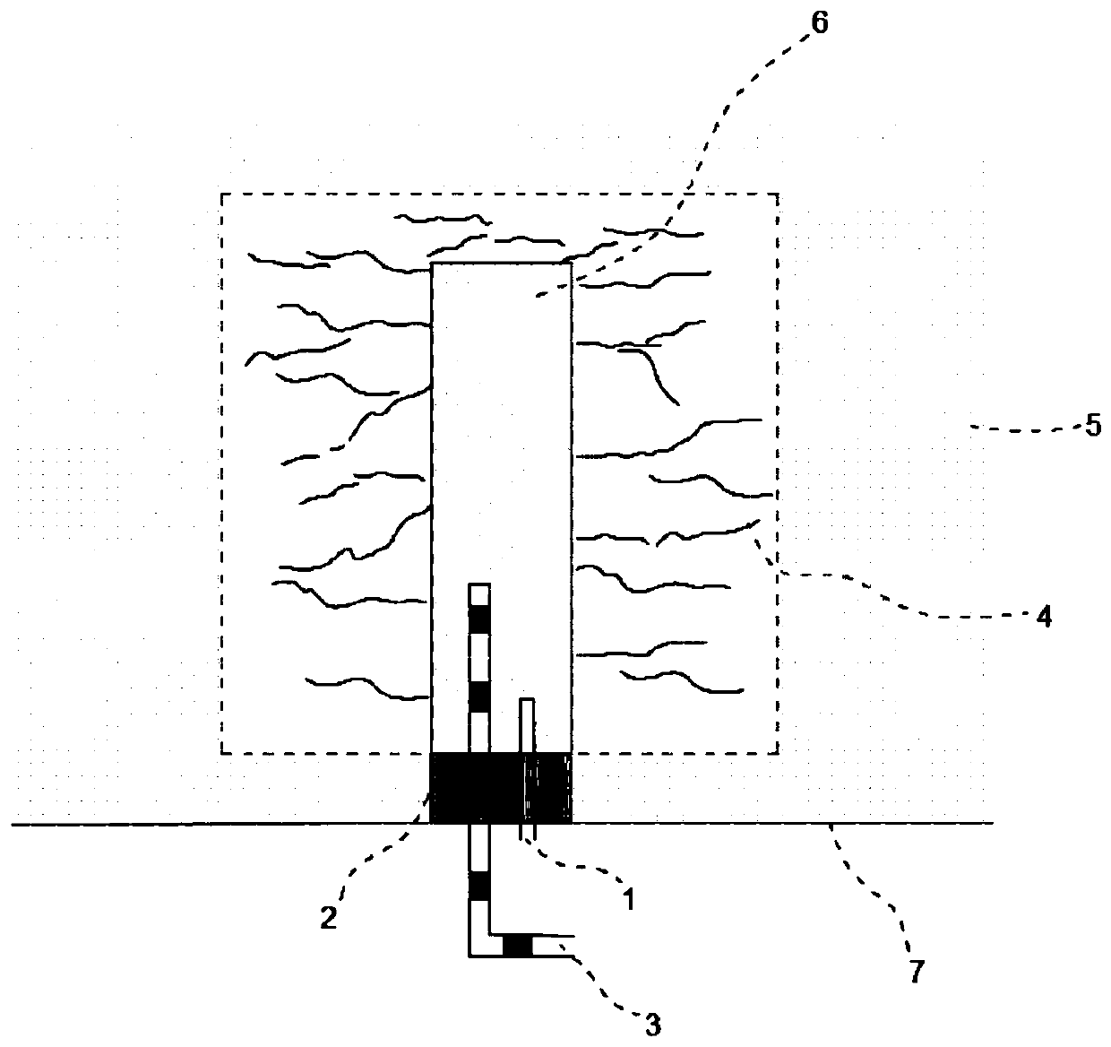 An electrode resistance reducing agent for resistivity detection