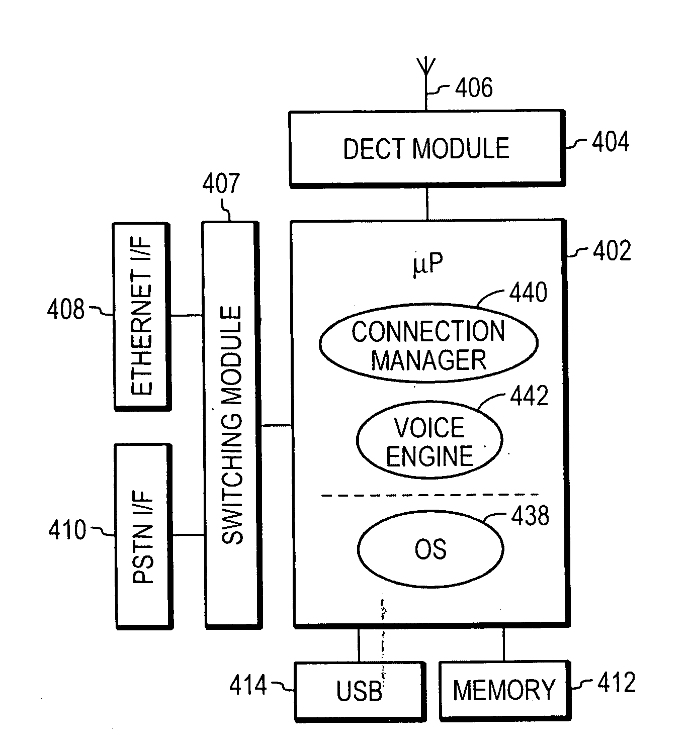 Dual-mode device for voice communication