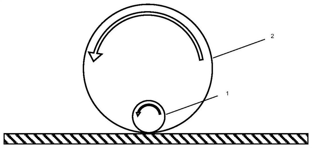 Smooth obstacle crossing walking mechanism