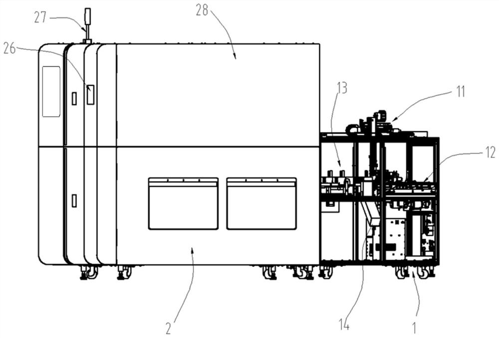 A sample low temperature automatic storage device and method