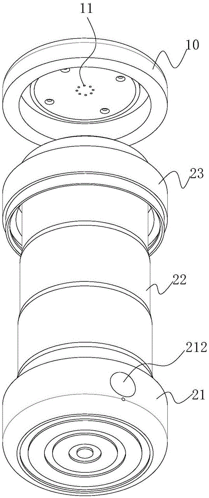 Compressive water cup