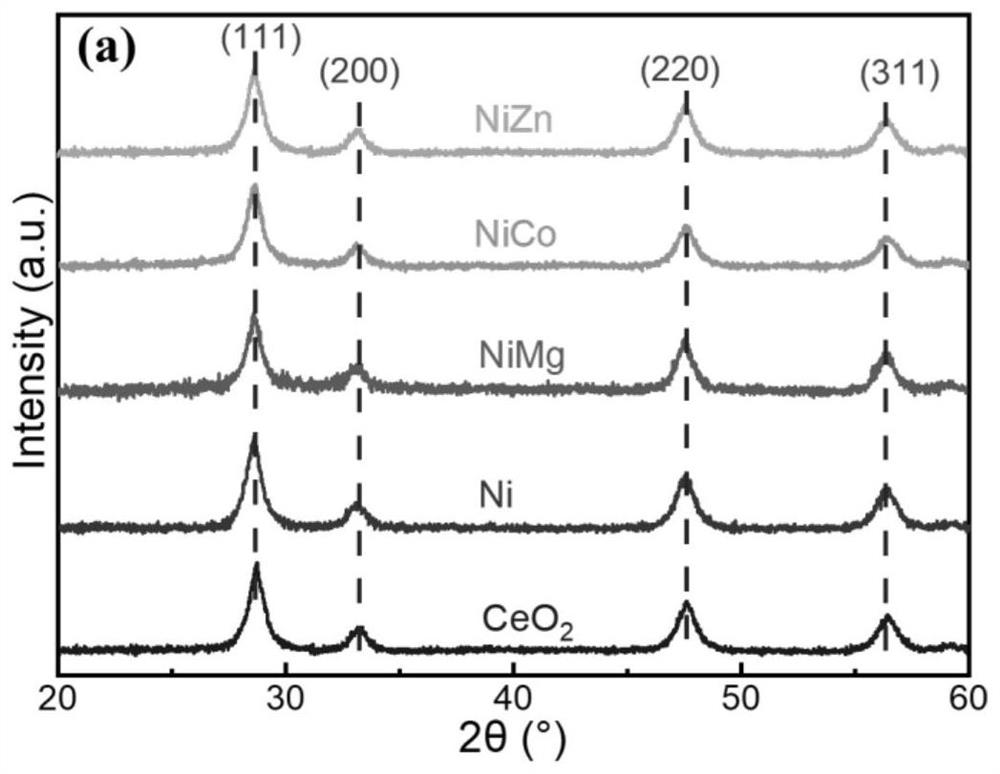 Monatomic catalyst for preparing synthesis gas by methane dry reforming as well as preparation method and application of monatomic catalyst