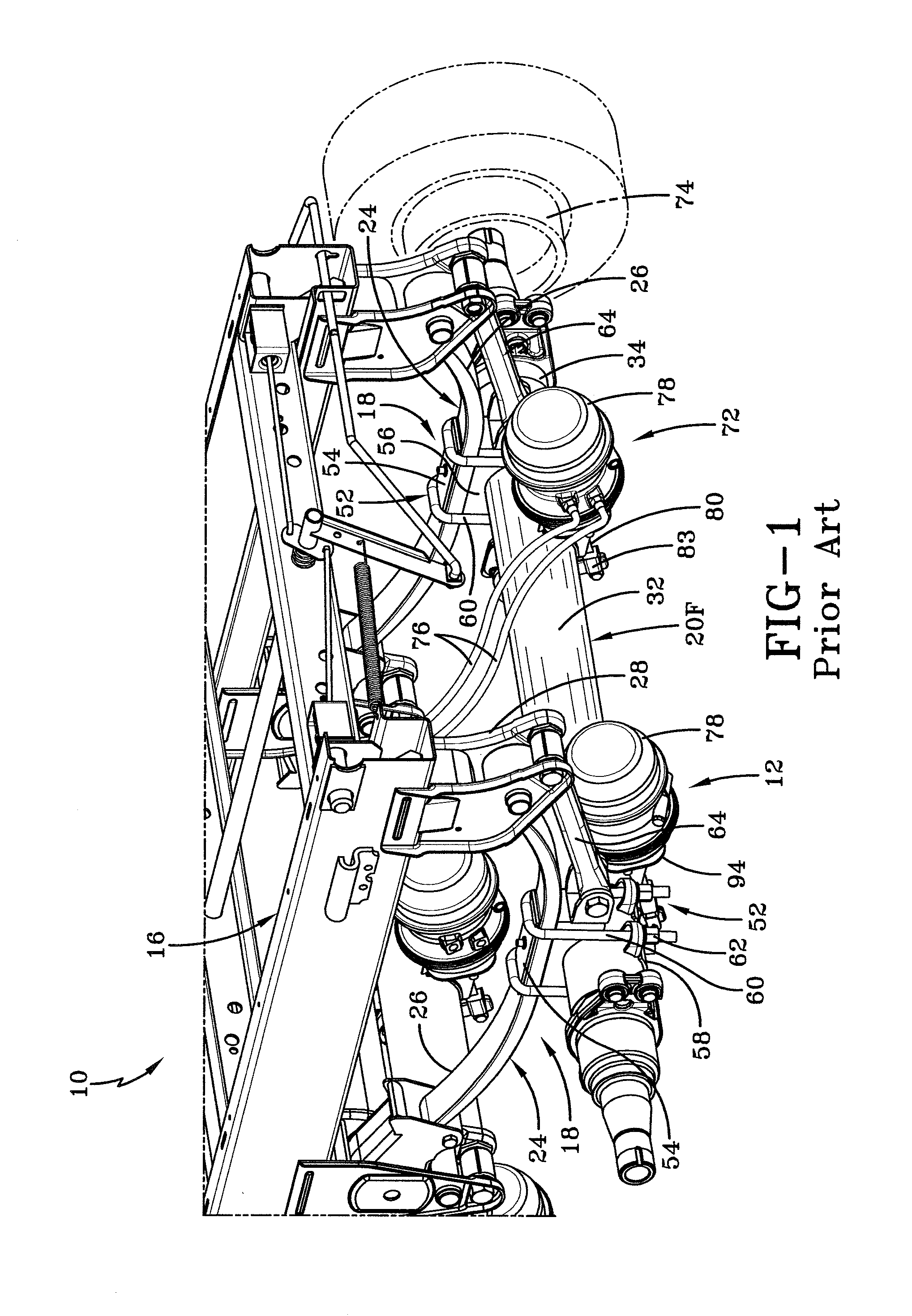 Integrated brake component mounting bracket