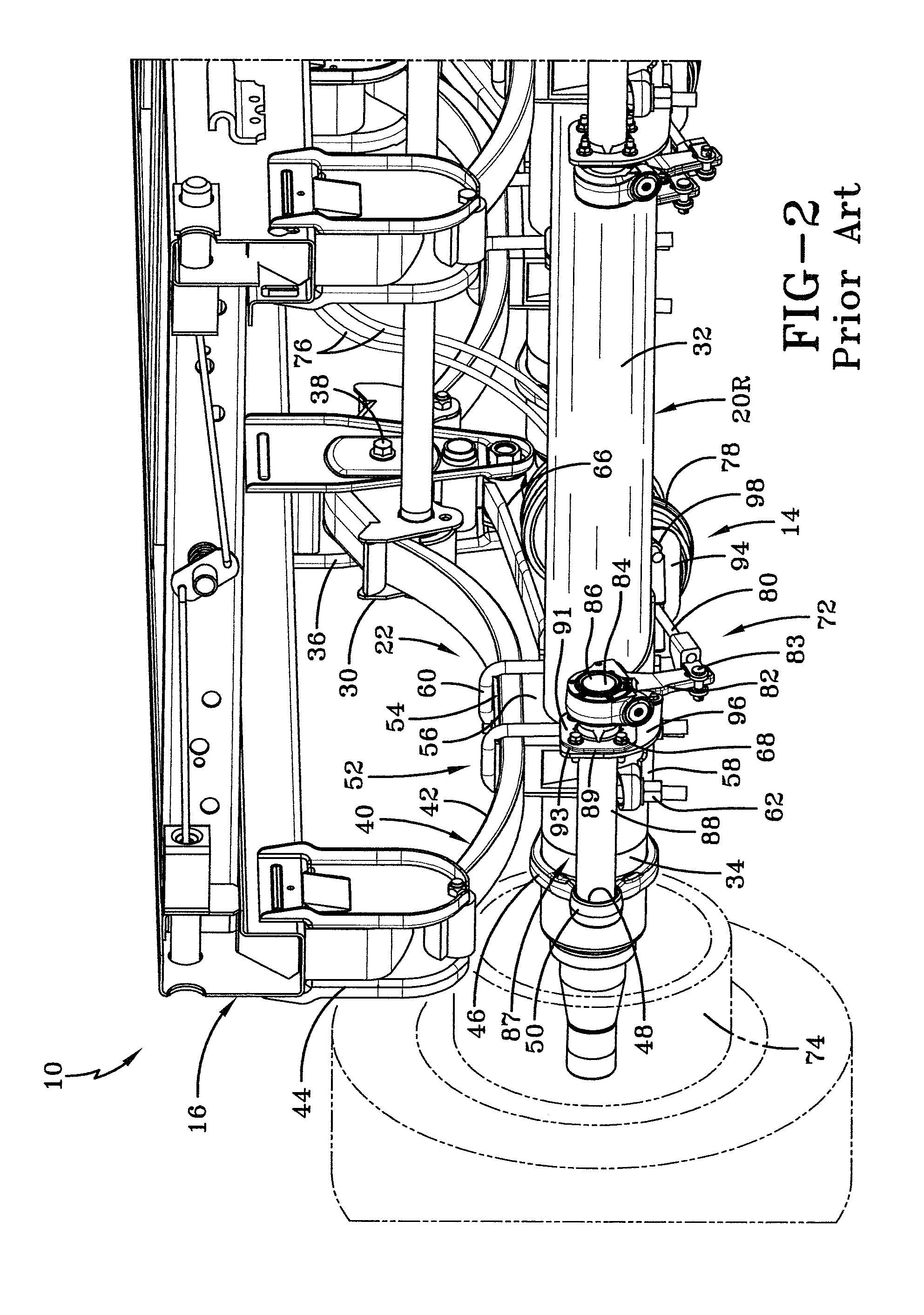 Integrated brake component mounting bracket