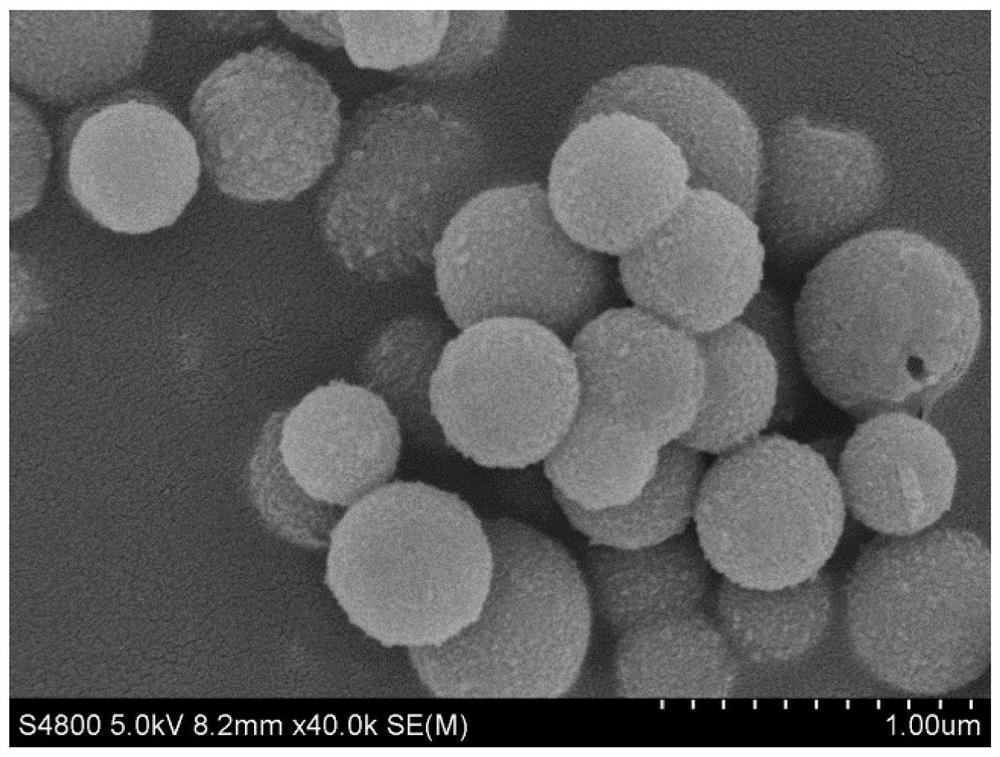 A preparation method and application of polypeptide-mediated biomimetic silica nanoparticles