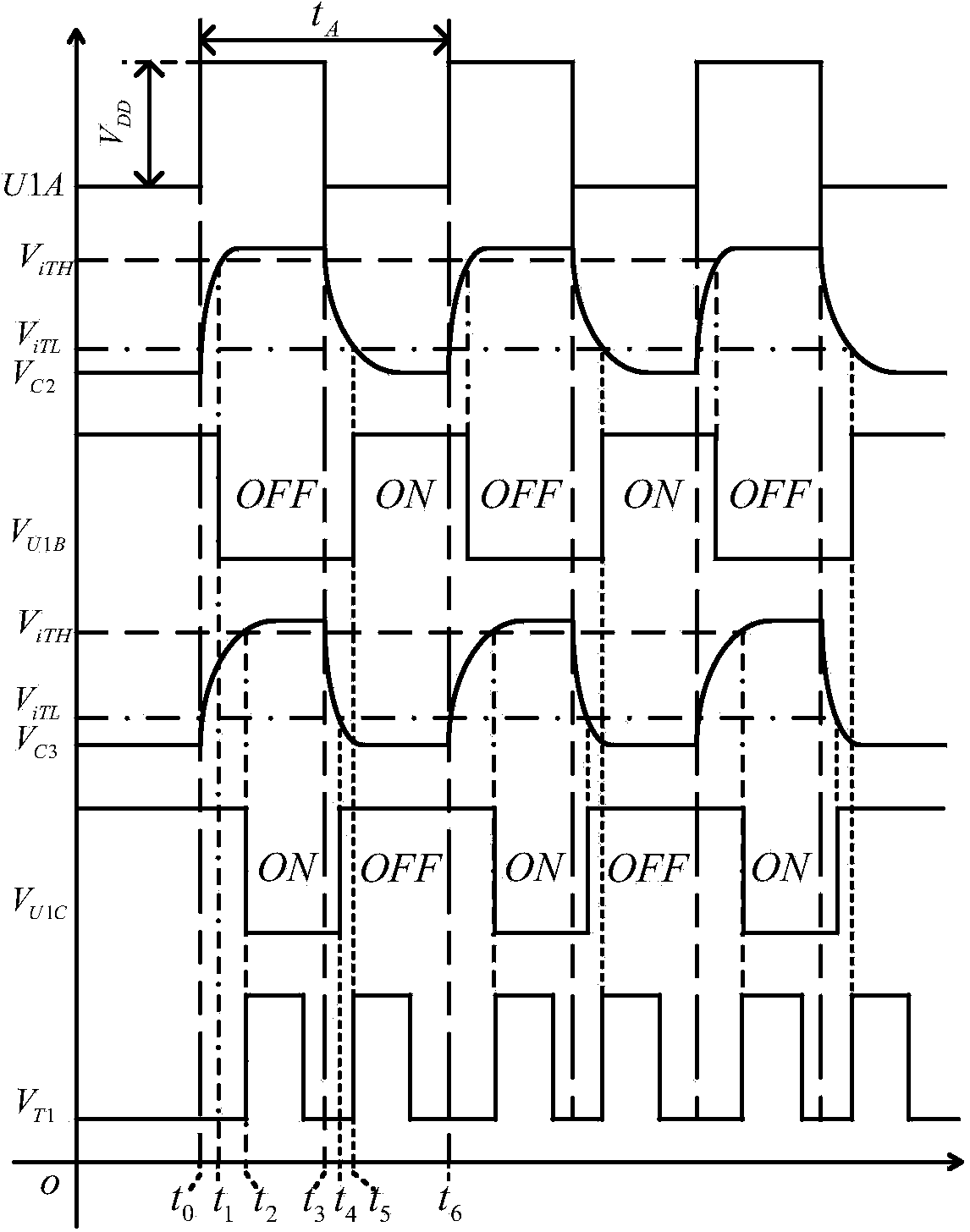 DC-DC conversion circuit suitable for power supply on high-voltage side of IGBT drive module