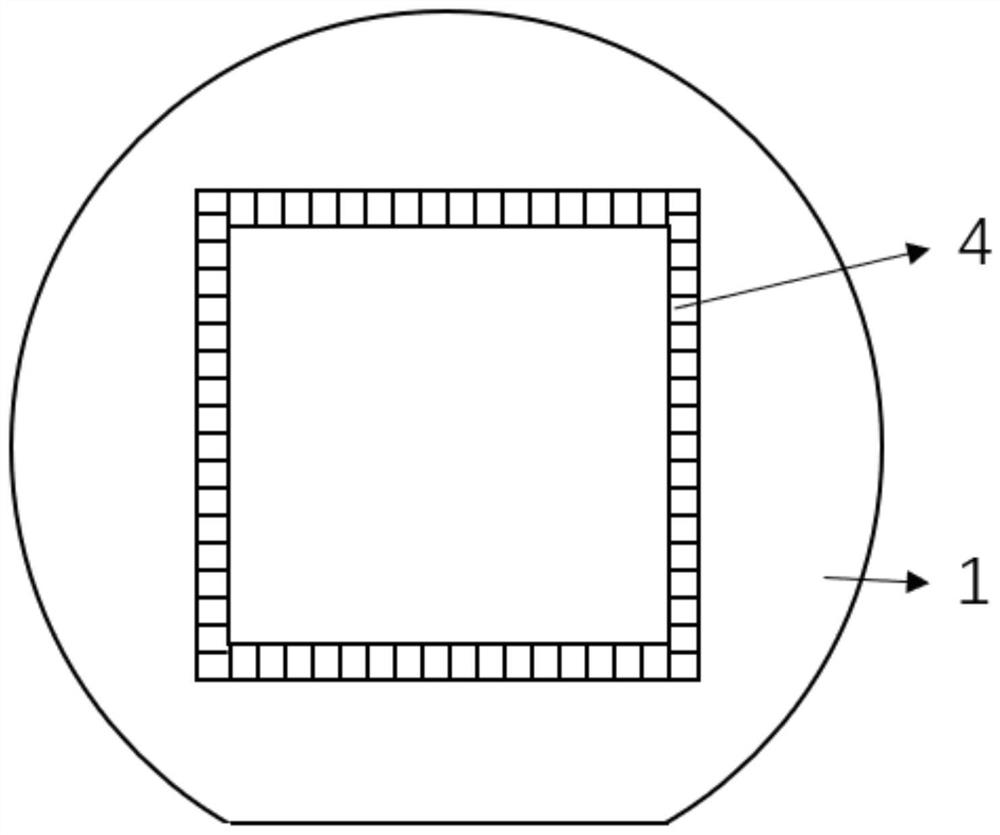 Preparation process suitable for superconducting detector glass window