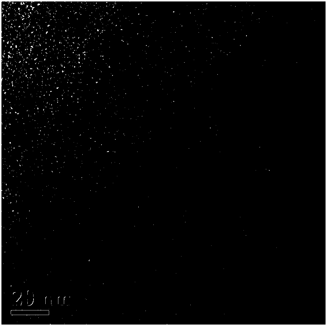 One-step controllable preparation method and application of a high-capacity, high-dispersion supported gold nanocatalyst