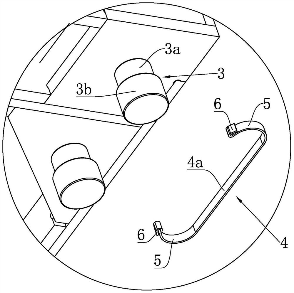 Connecting structure between furniture modules and sofa