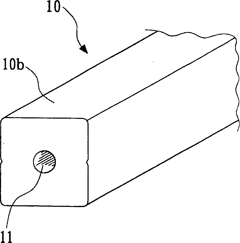 Manufacture of forging decorative door or window frame with straight bars