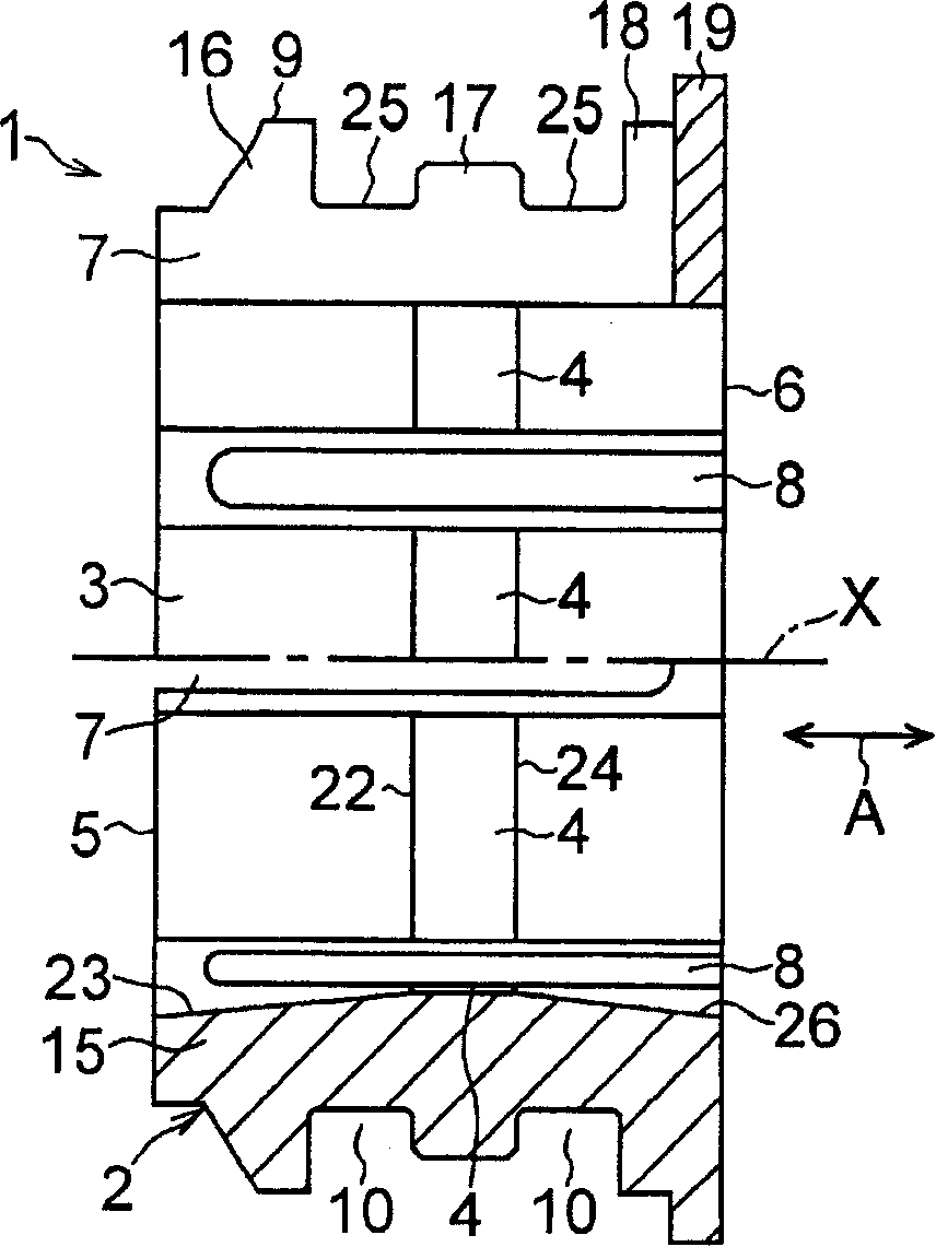 Sliding bearing and bearing mechanism having the same