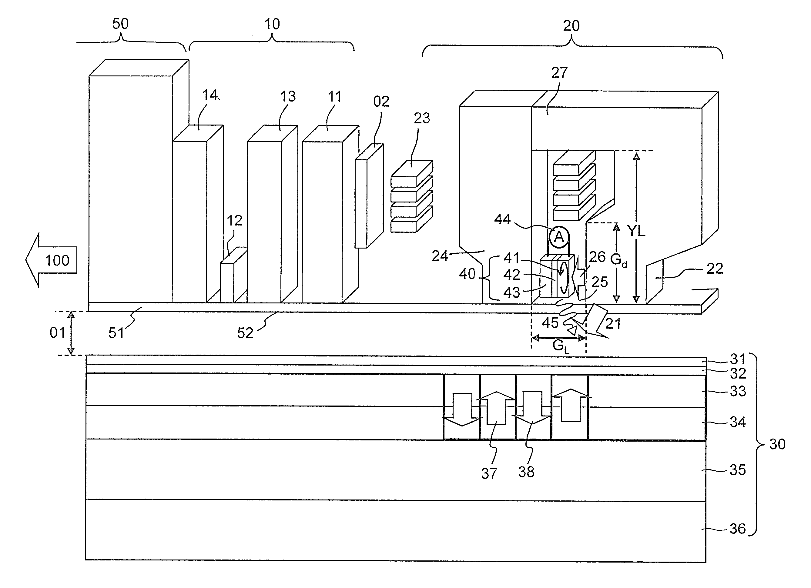 Microwave assisted magnetic recording and magnetic storage device