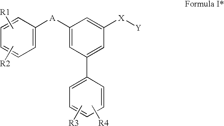 Substituted biphenyl carboxylic acids and derivatives thereof