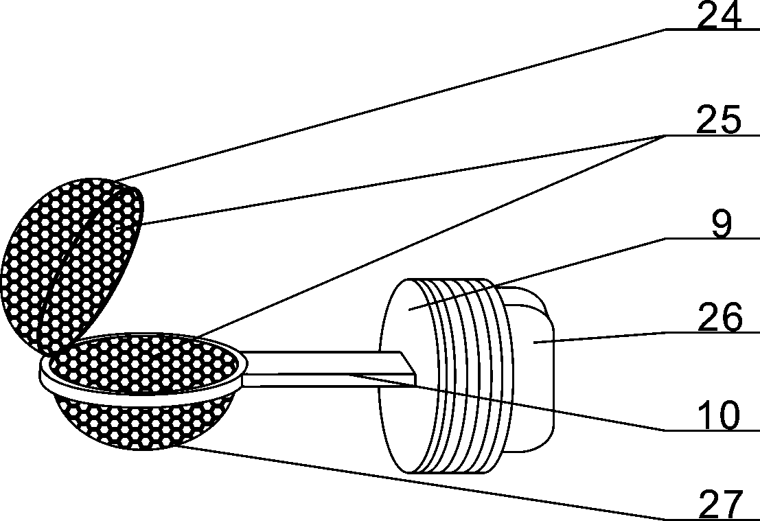 Ointment used for treating osteoproliferation, and device thereof