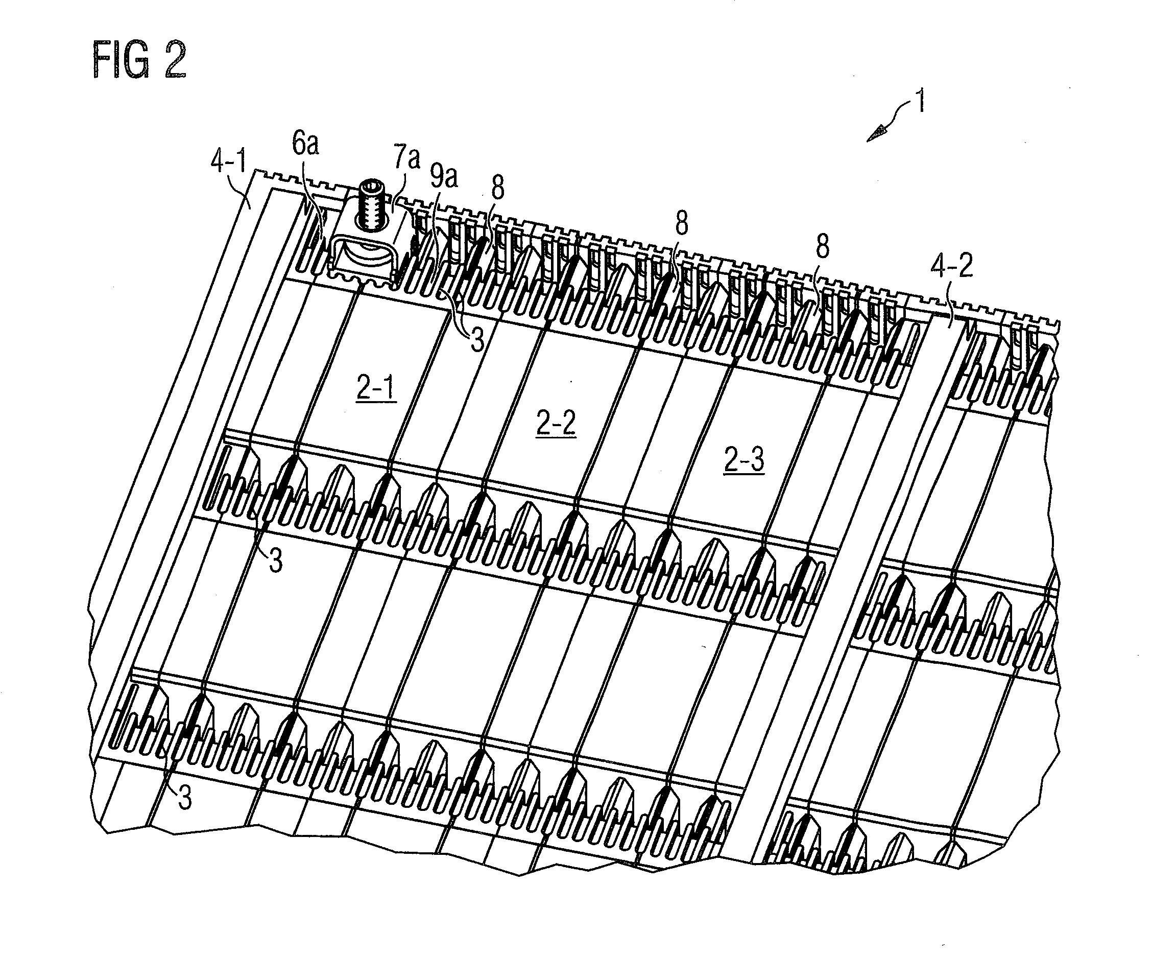 Contact protection system for power busbars