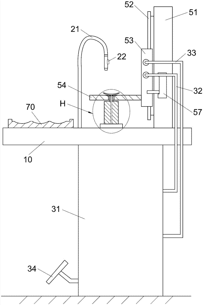 Lens edge ink coating equipment and ink coating method