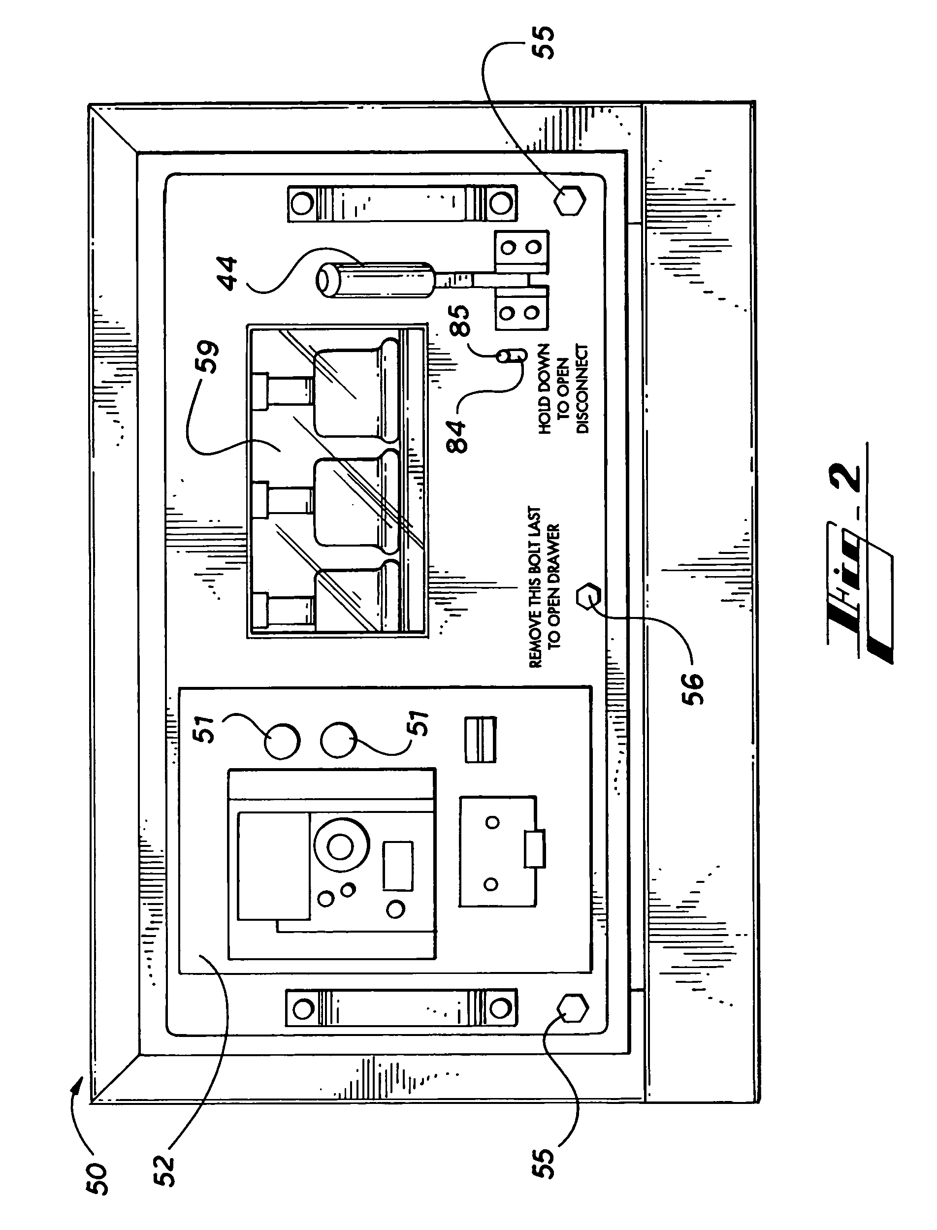 Contactor draw out tray