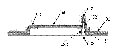 Self-locking type rotating platform