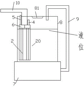 Liquid dispensing device with layered structure seal strip and ball thrust bearing