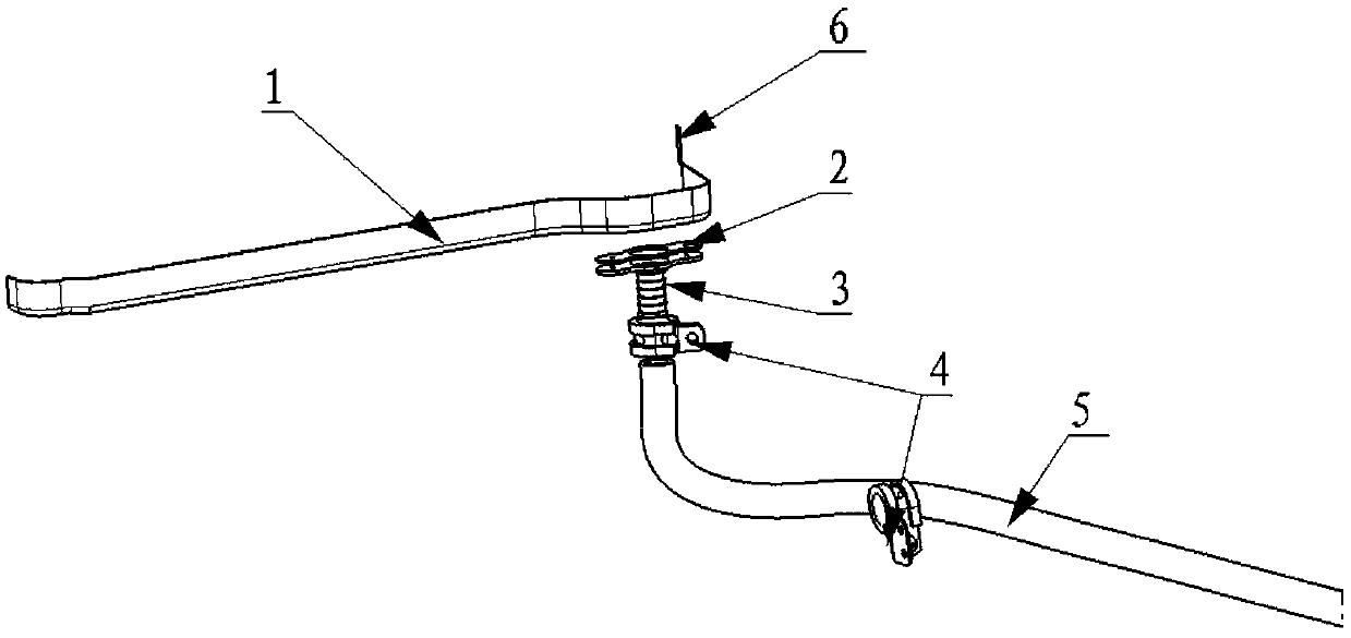 Drainage structure for side wall mouth cover