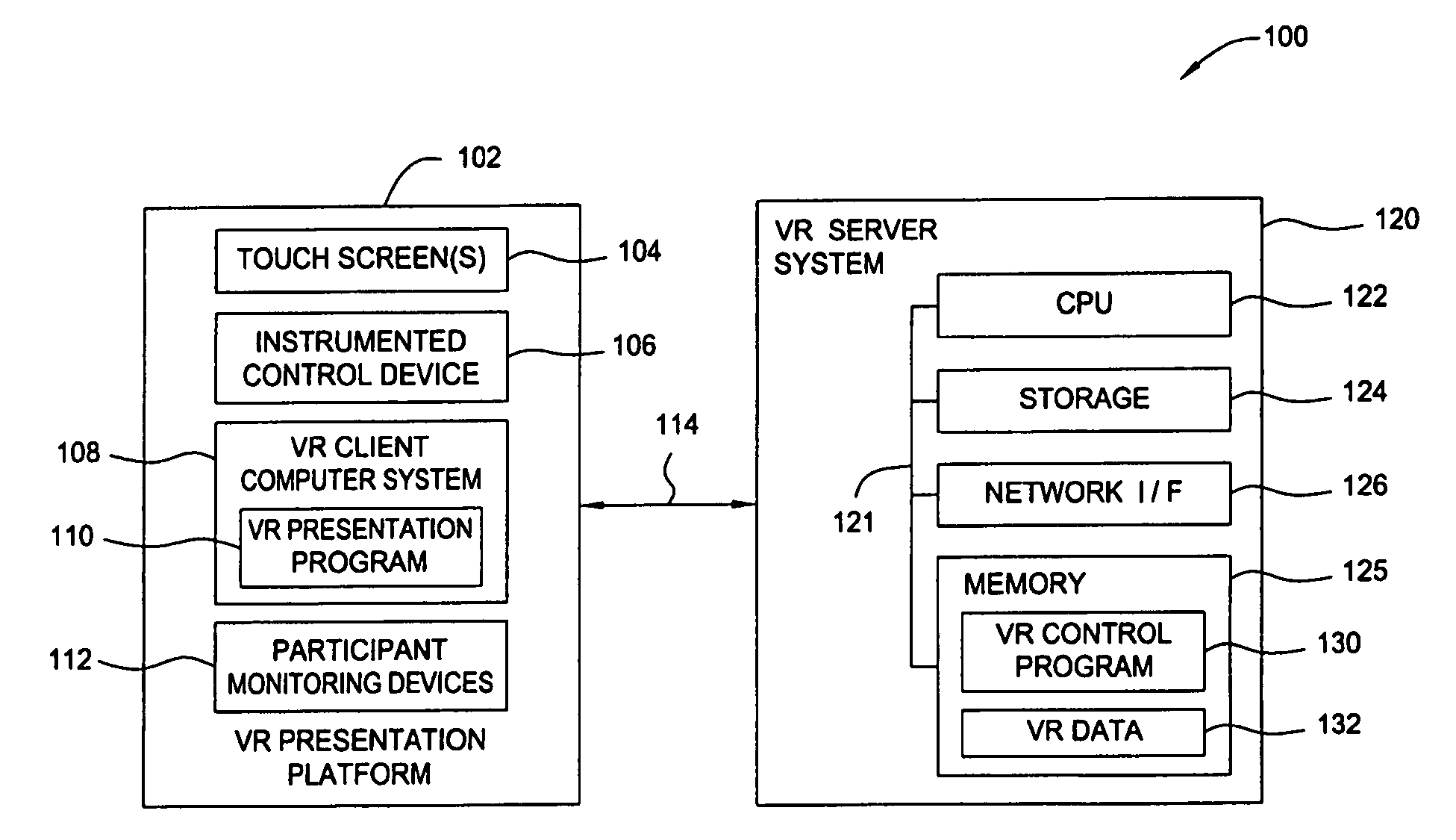 Virtual reality system including smart objects