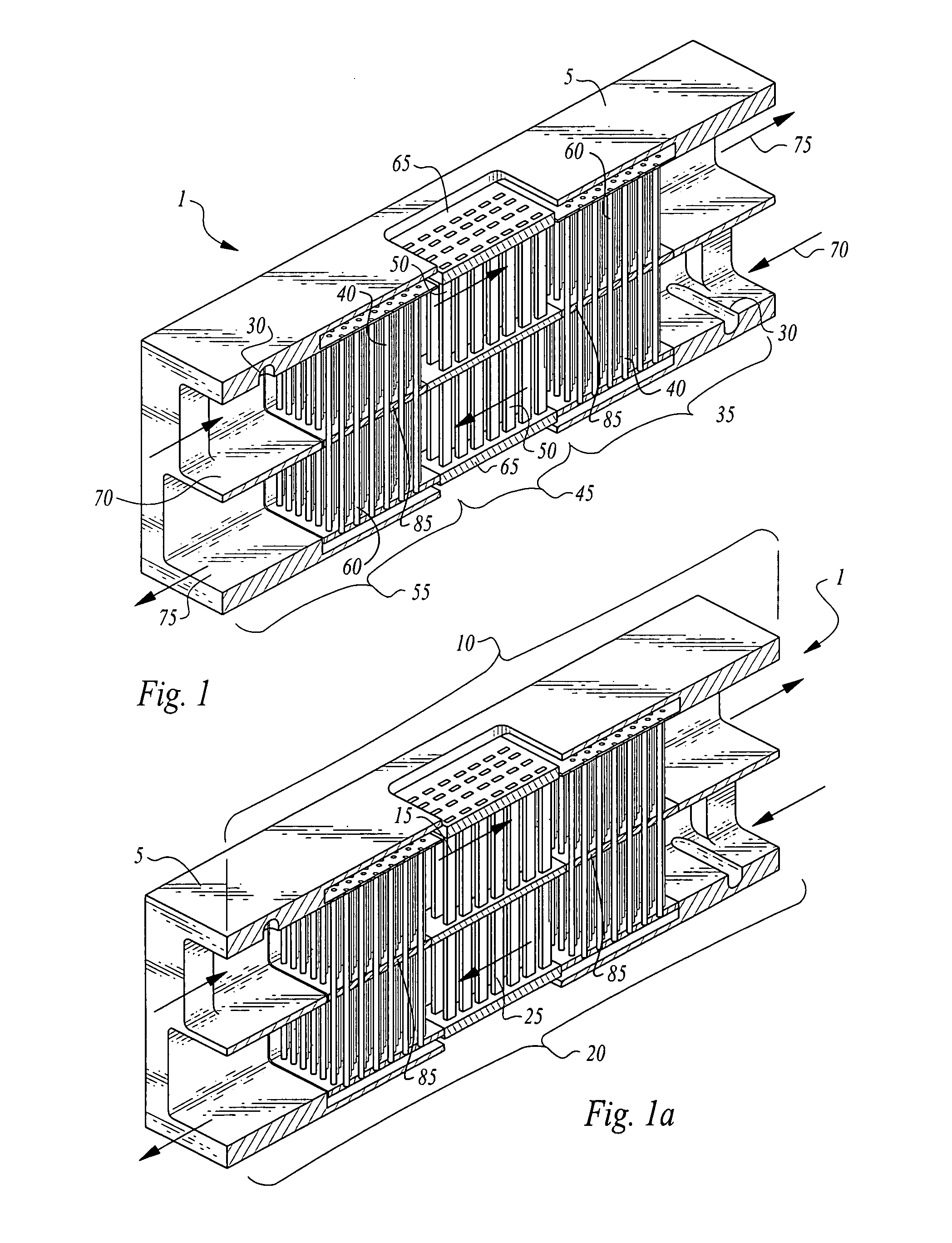 Micro-combustion power system with dual path counter-flow system