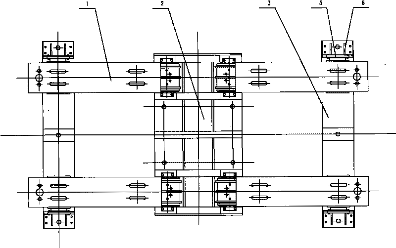 Novel self-potential riding wheel supporting device of rotary cement kiln