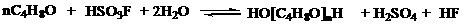 Polymerization method of polytetrahydrofuran single alcohol and diol mixture