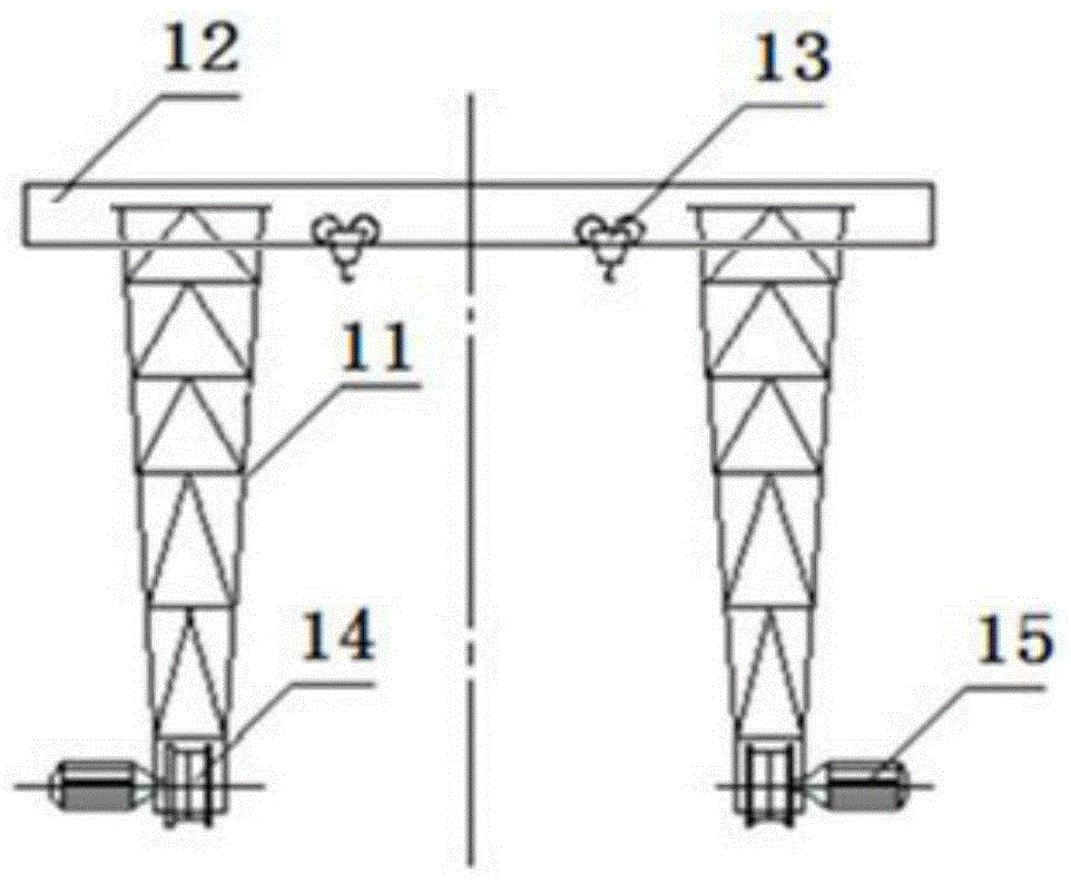 An installation method of a sintering machine dust removal system