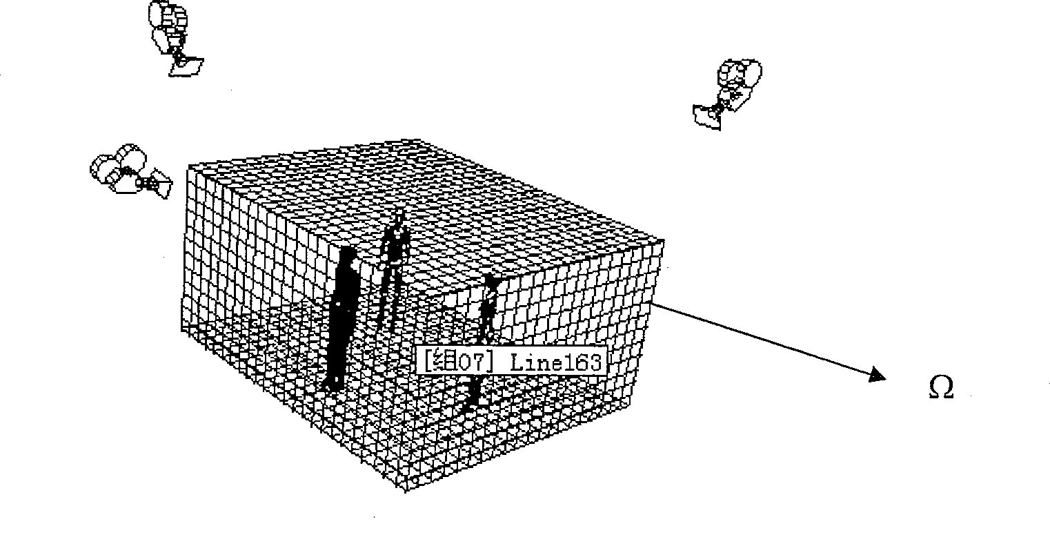 Multiple angle movement target detection, positioning and aligning method