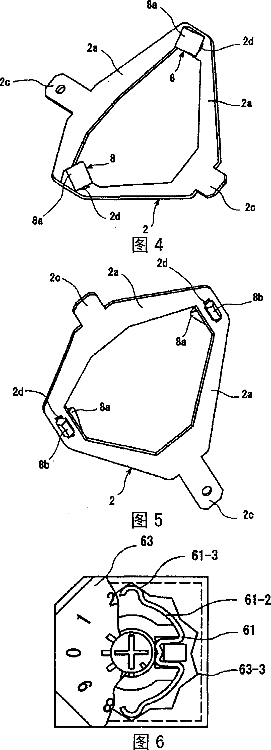 Rotating electric components