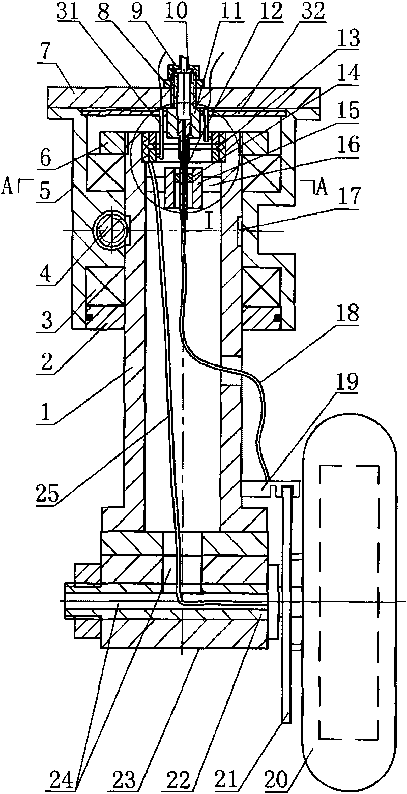 Steering wheel driving device of vehicle