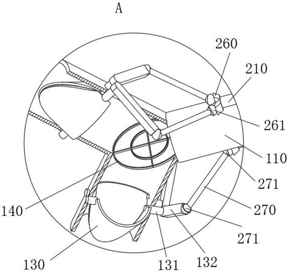 Rapid replanting device for lily planting