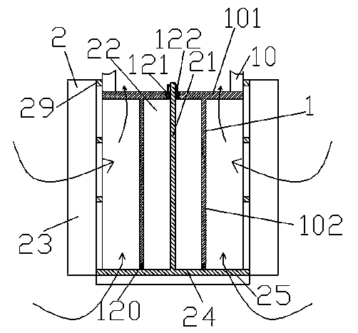 Liquid supplying device with electroplating coating central shaft and rolling ball thrust bearing