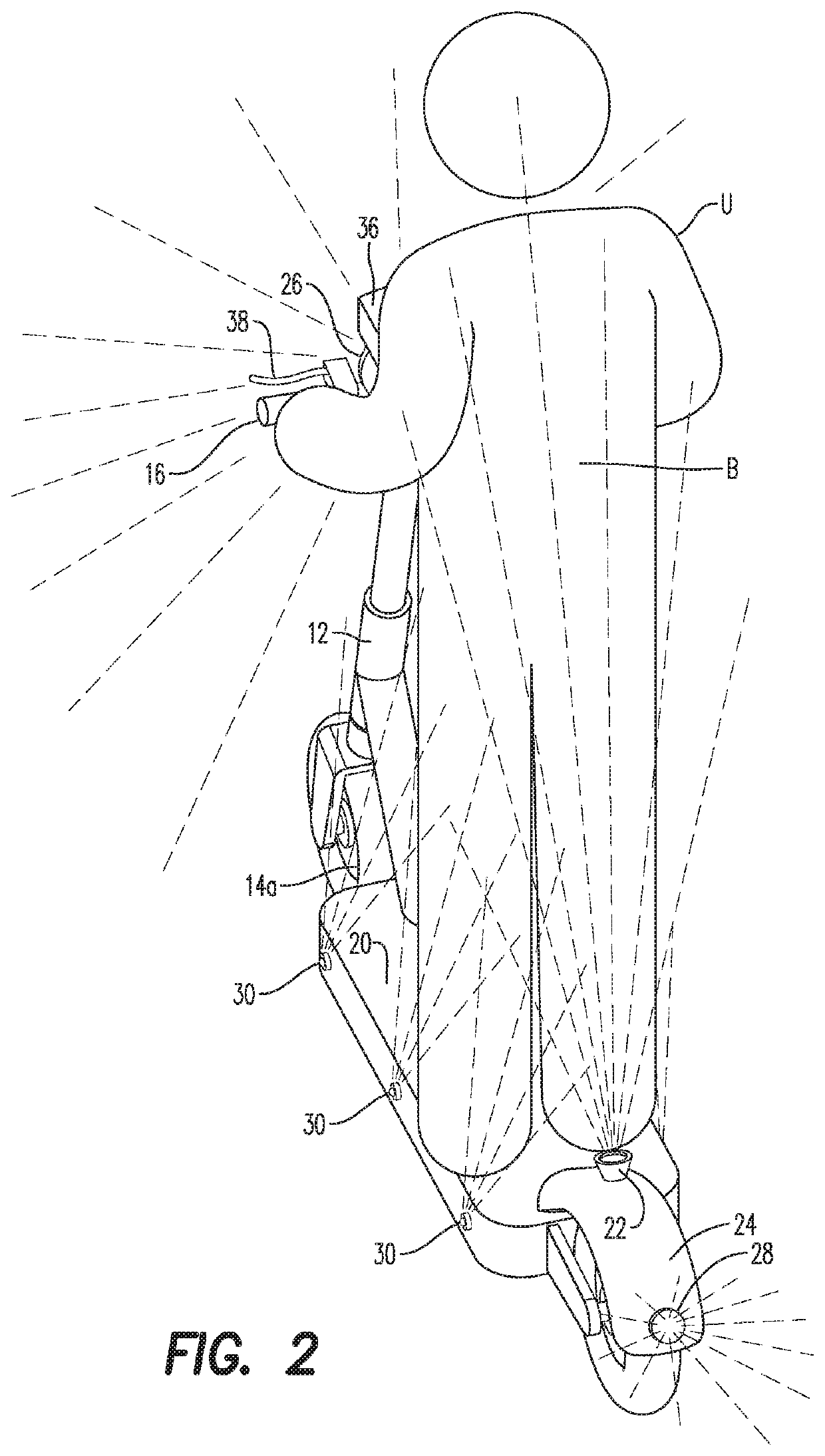 Electric scooter lighting for improved conspicuity