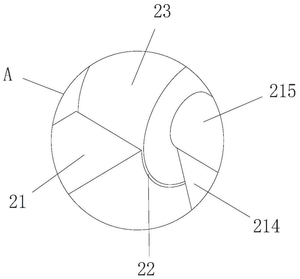 Agricultural soybean airing and pushing device