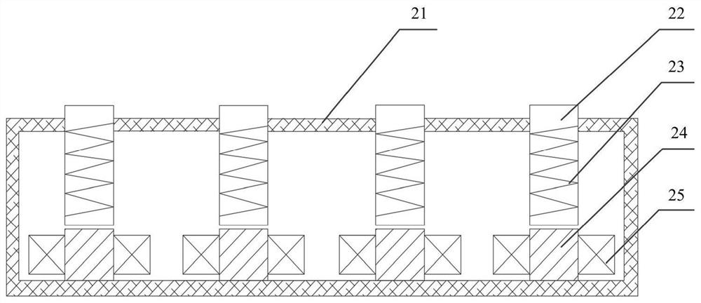 Surface microstructure array with water mist collecting function and molding method thereof