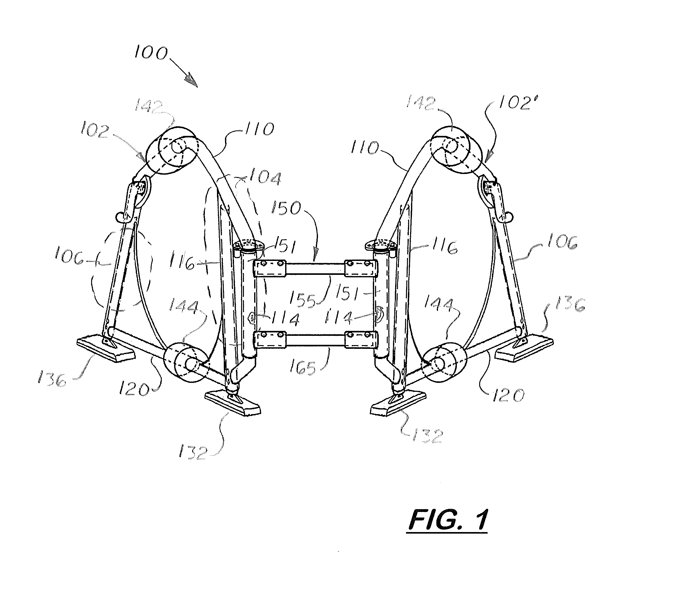 Portable Calisthenics Exercise Device