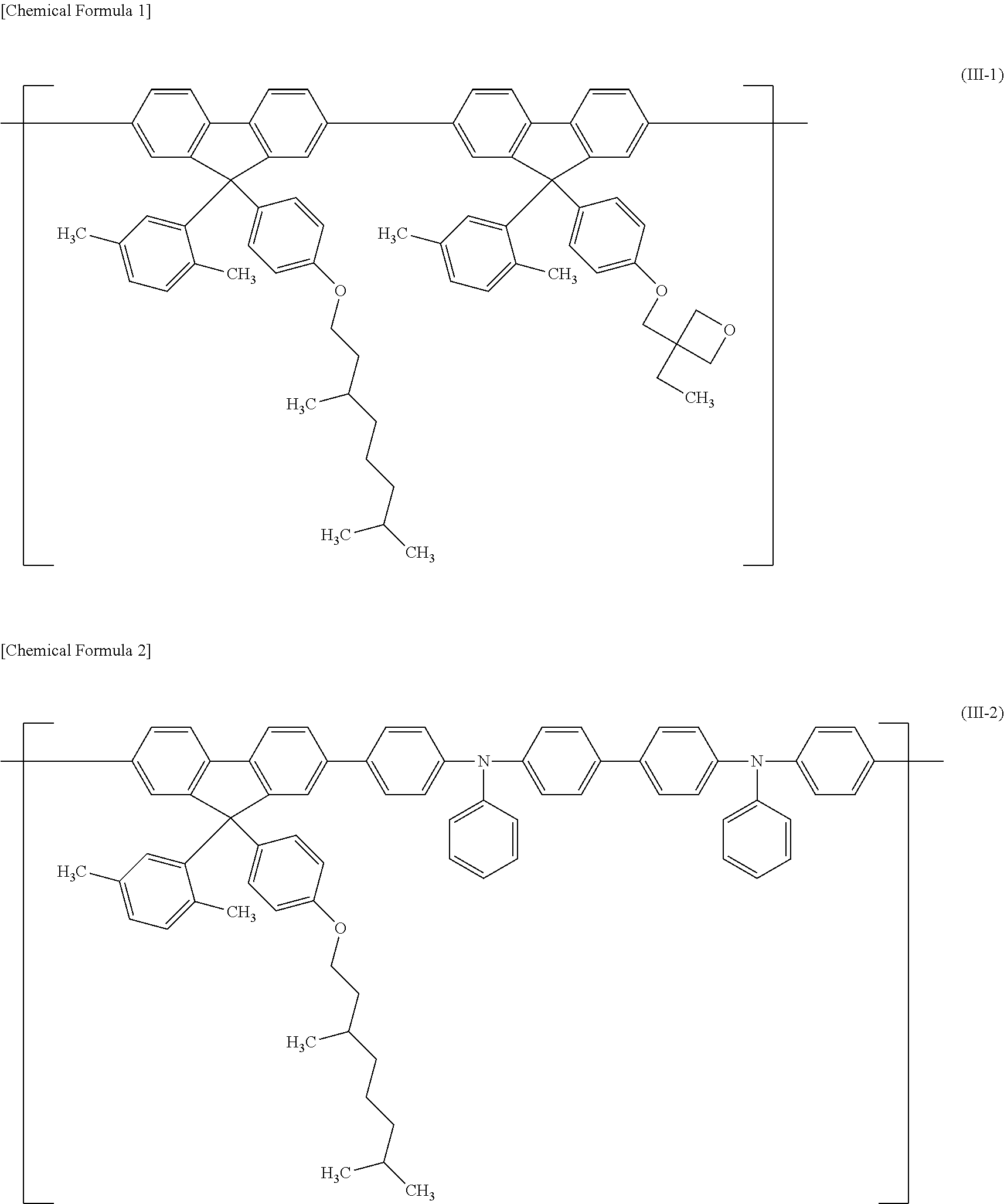 Polymer compound, net-like polymer compound produced by crosslinking the polymer compound, composition for organic electroluminescence element, organic electroluminescence element, organic el display, and organic el lighting