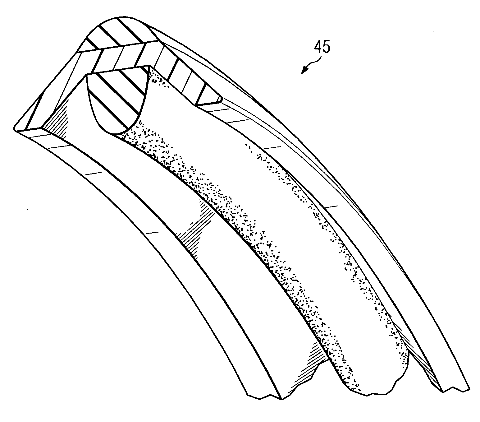 Plastic pipe sealing gasket and process for belling plastic pipe